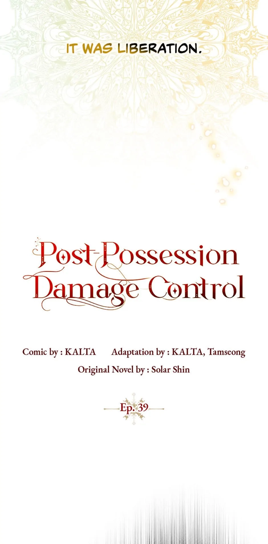 Read Post-Possession Damage Control chapter 39 image 12 on Lezhin