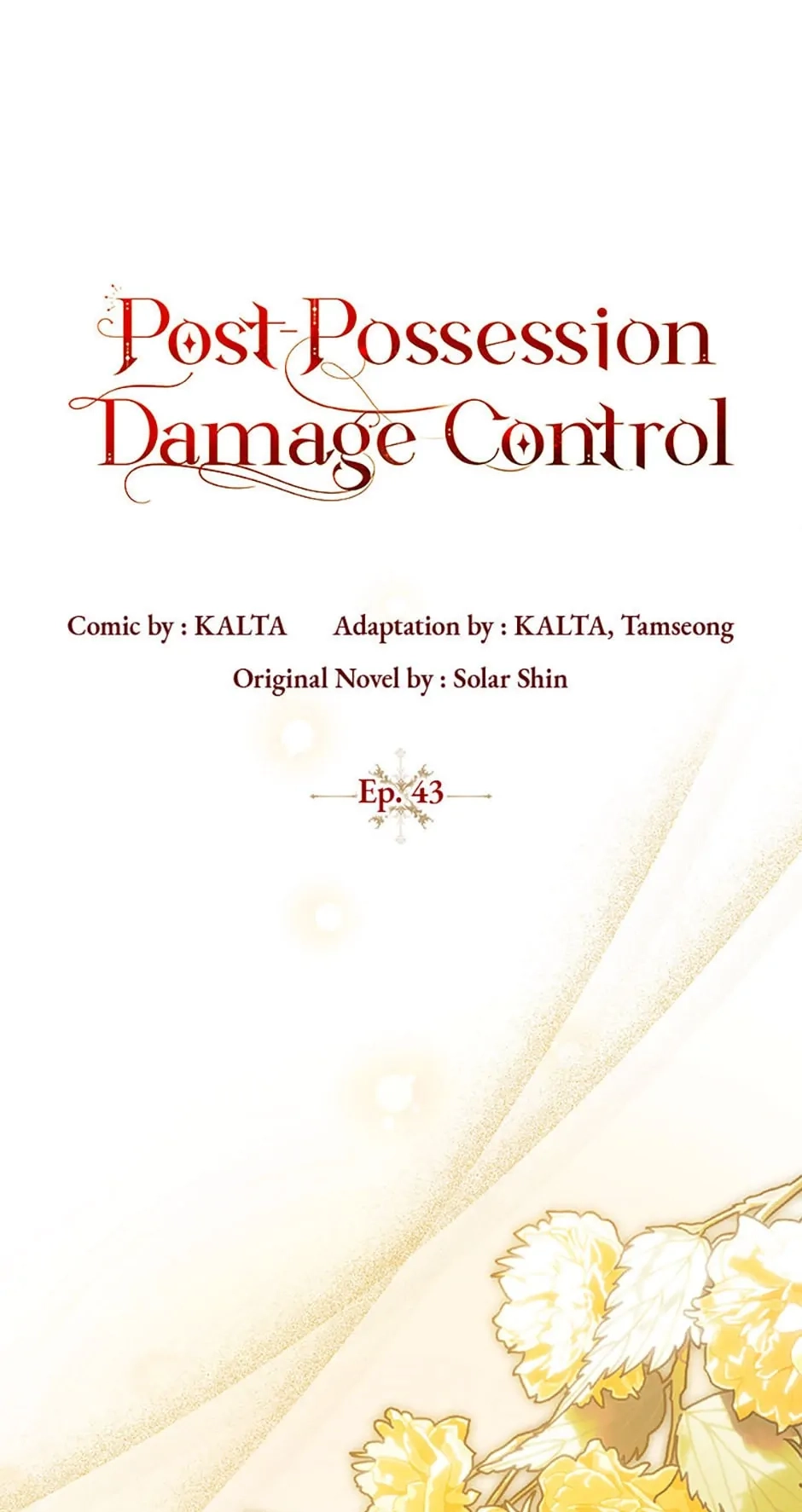 Read Post-Possession Damage Control chapter 43 image 7 on Lezhin