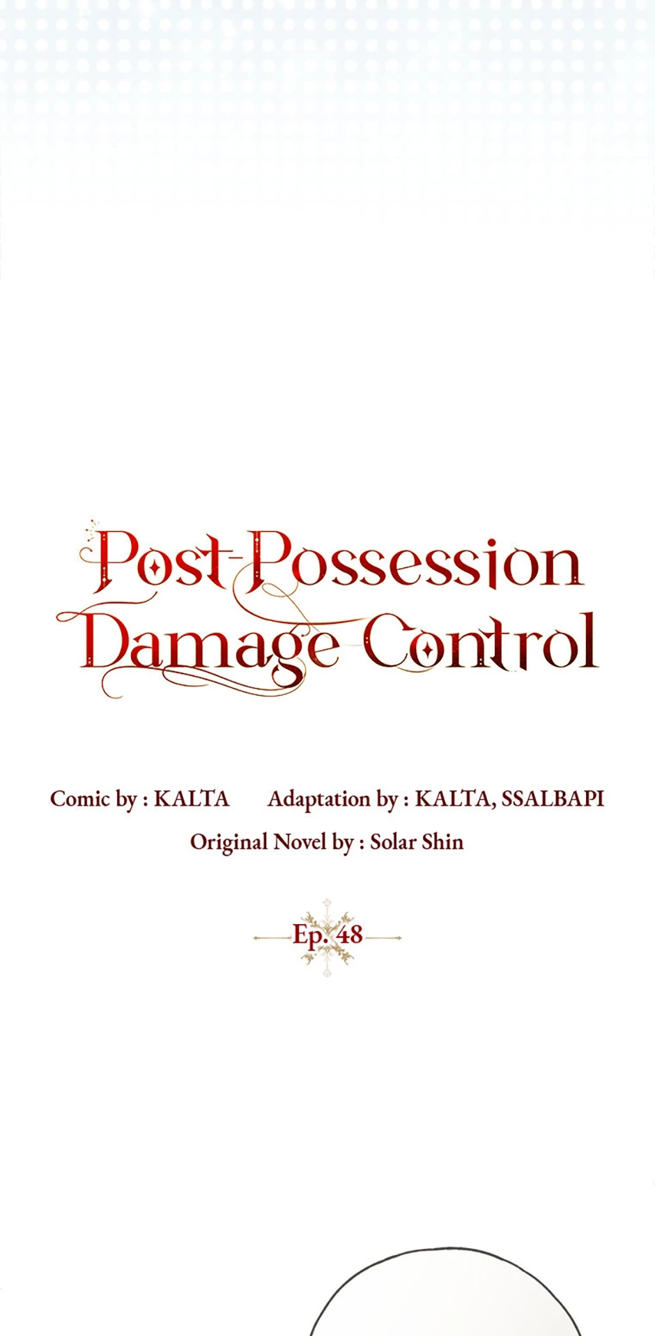 Read Post-Possession Damage Control chapter 48 image 10 on Lezhin