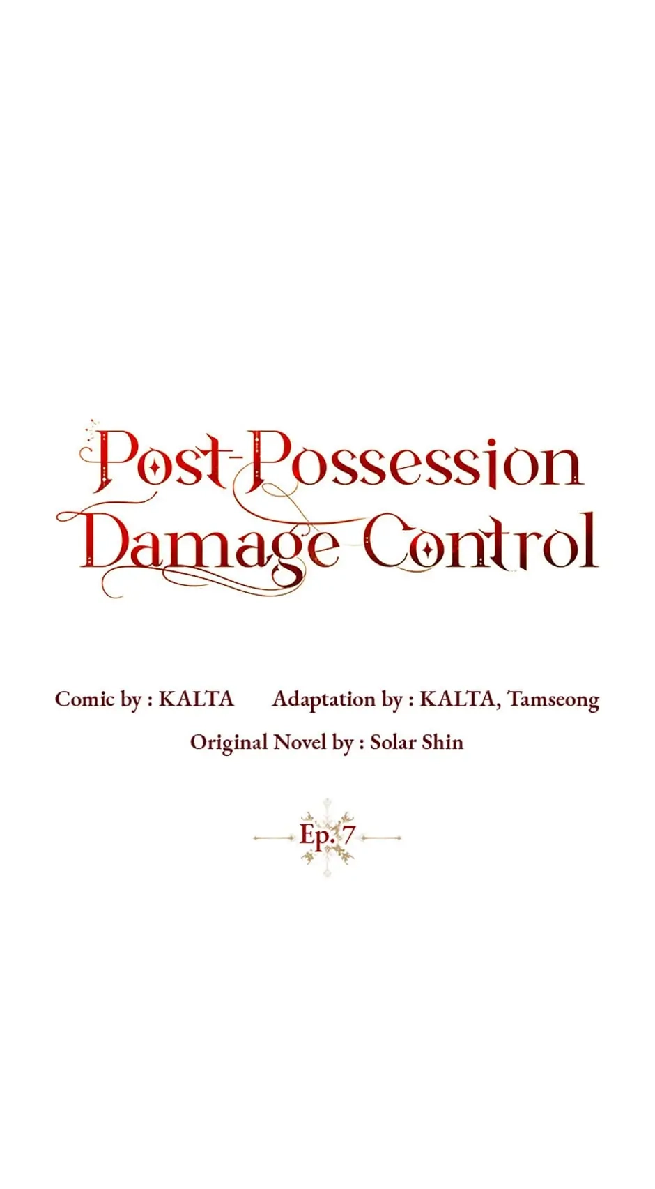 Read Post-Possession Damage Control chapter 7 image 31 on Lezhin