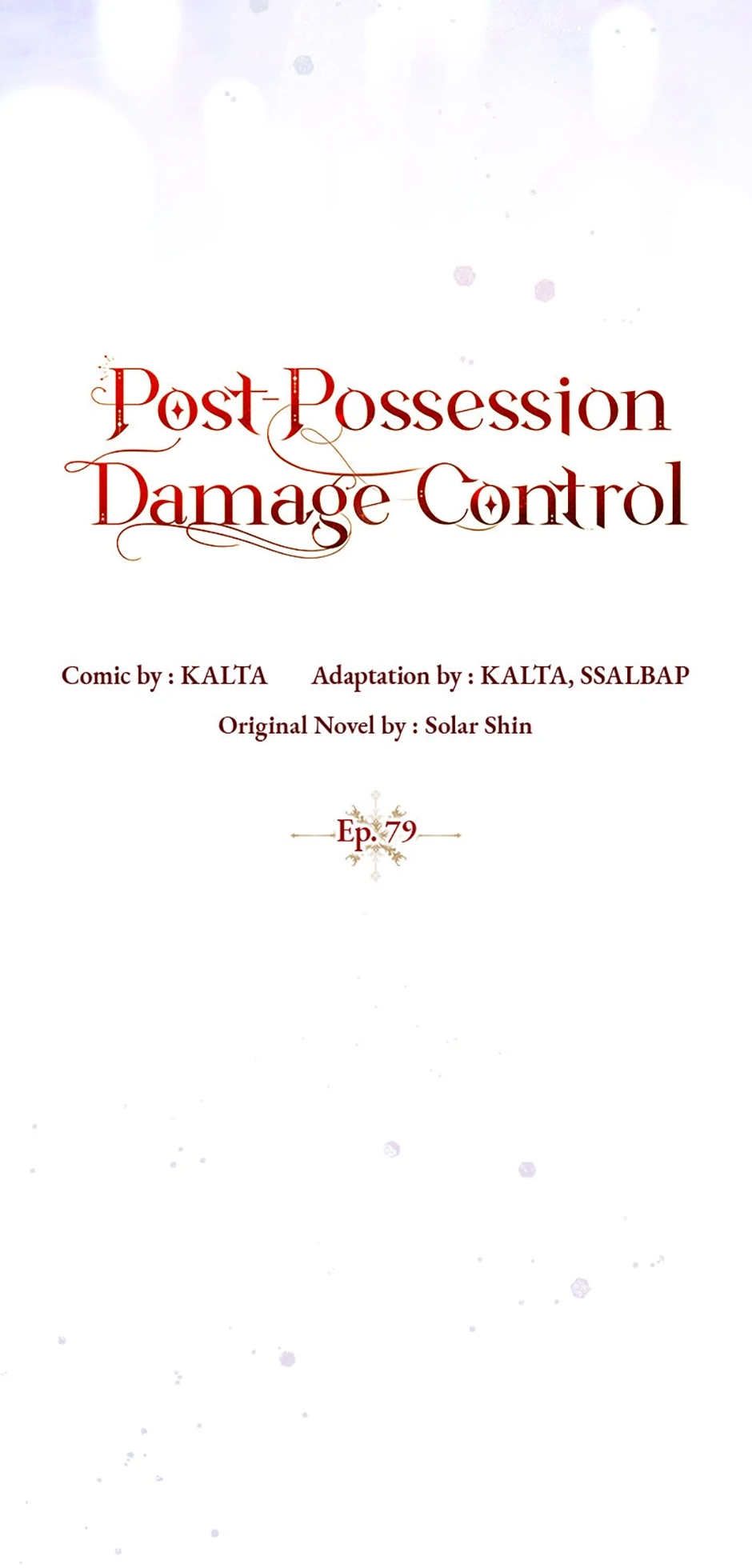 Read Post-Possession Damage Control chapter 79 image 8 on Lezhin