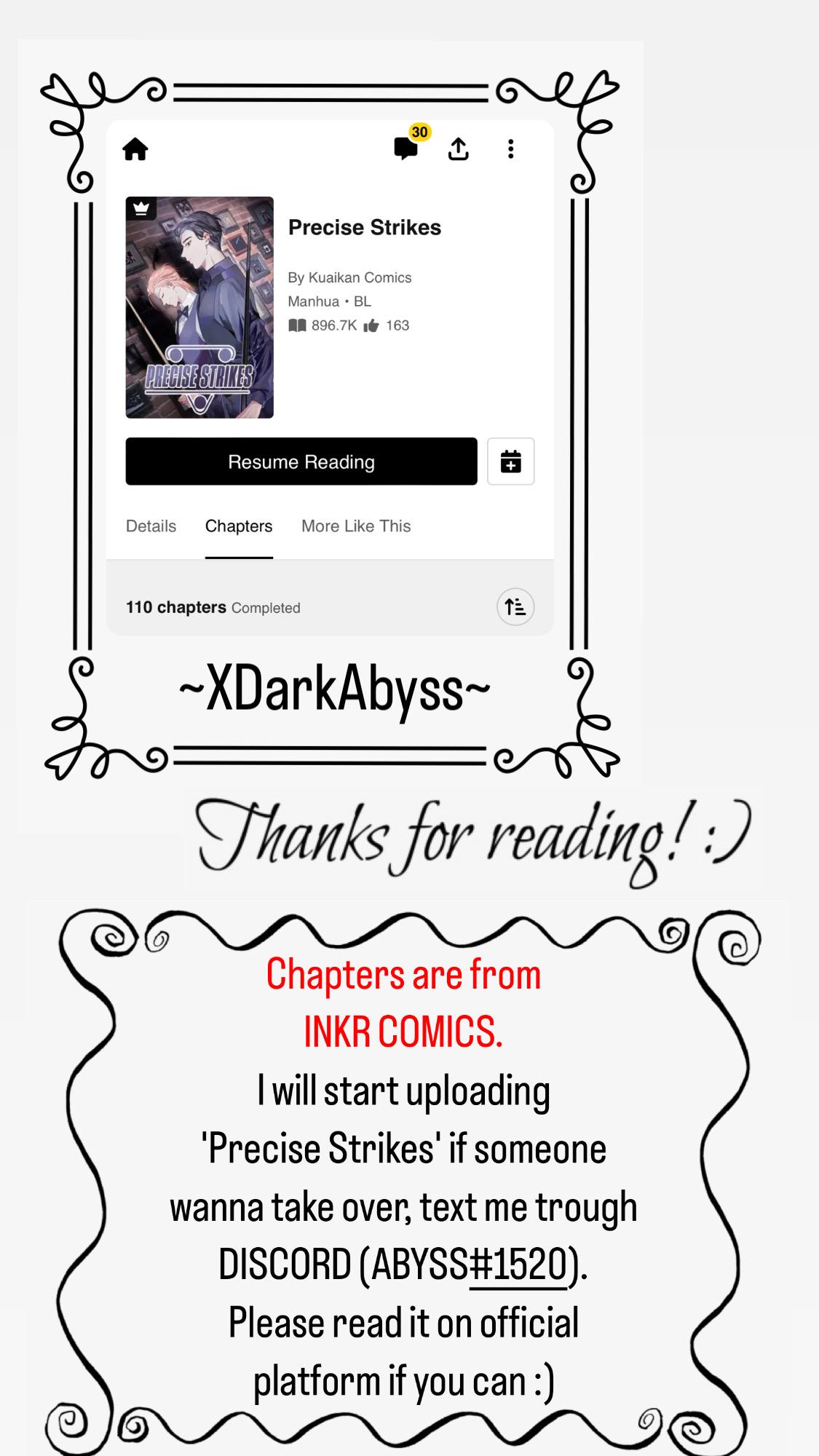 Read Precise Strikes chapter 47.1 image 0 on Lezhin