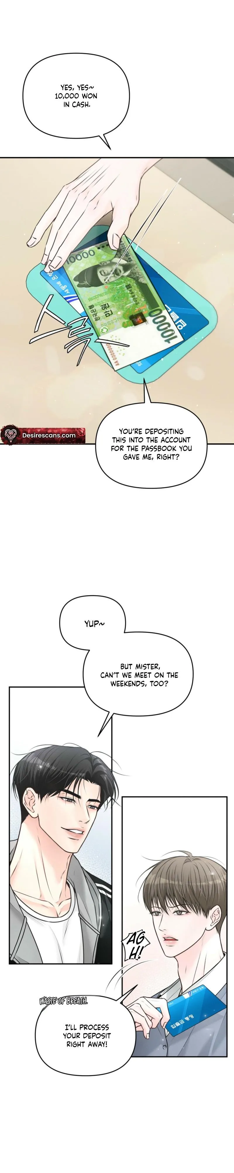 Read Preferred Interest Rate Customer chapter 1 image 4 on Lezhin