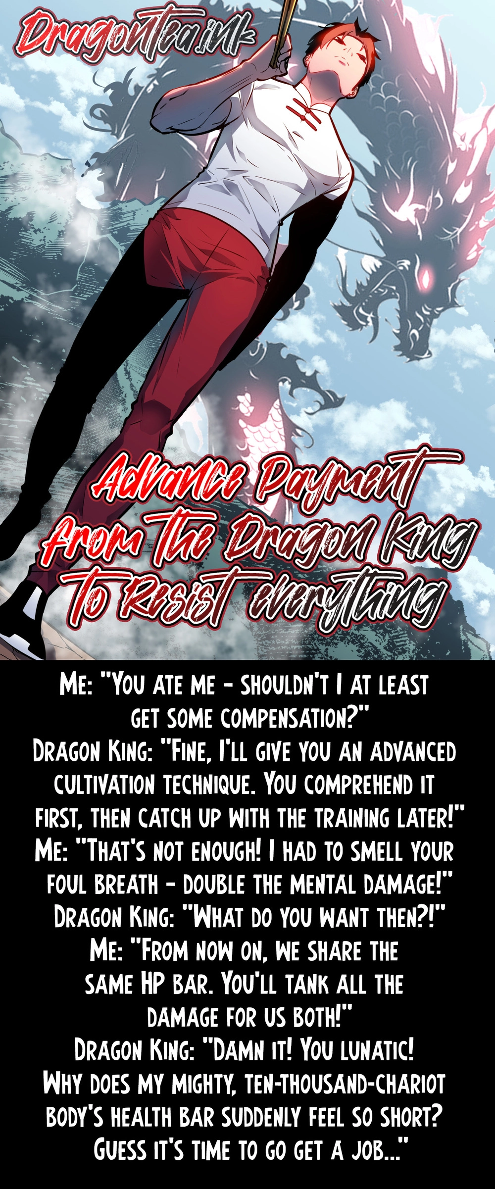 Read Prepaid Dragon King Tanks Everything! chapter 0 image 2 on Lezhin