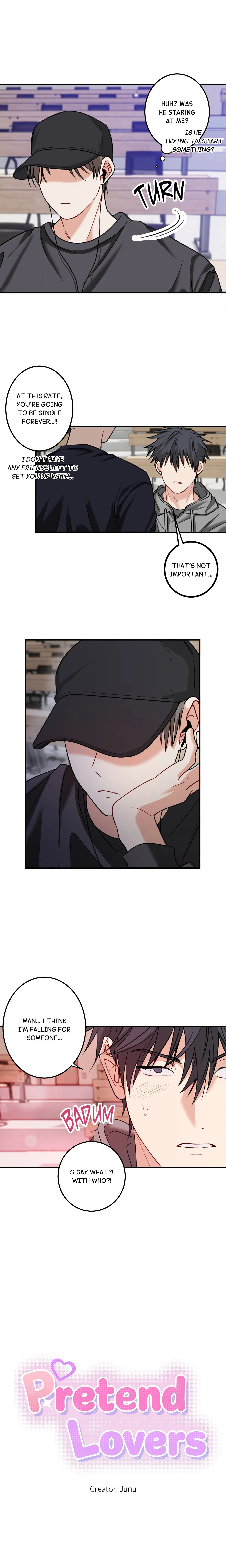 Read Pretend Lovers chapter 1 image 7 on Lezhin