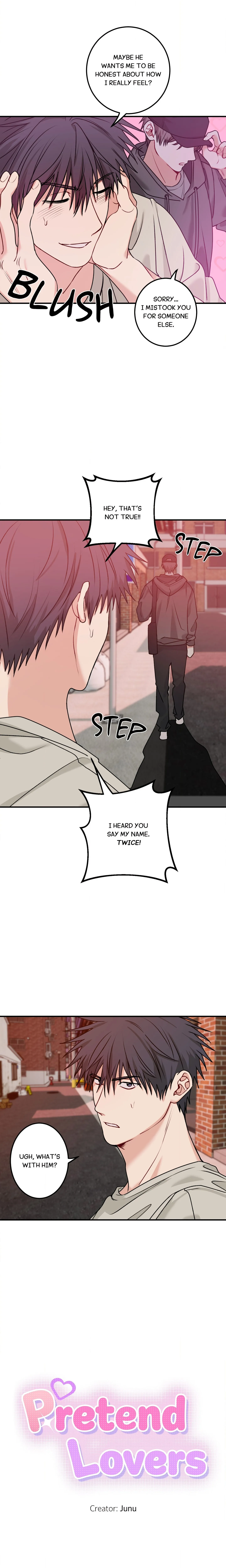 Read Pretend Lovers chapter 2 image 2 on Lezhin