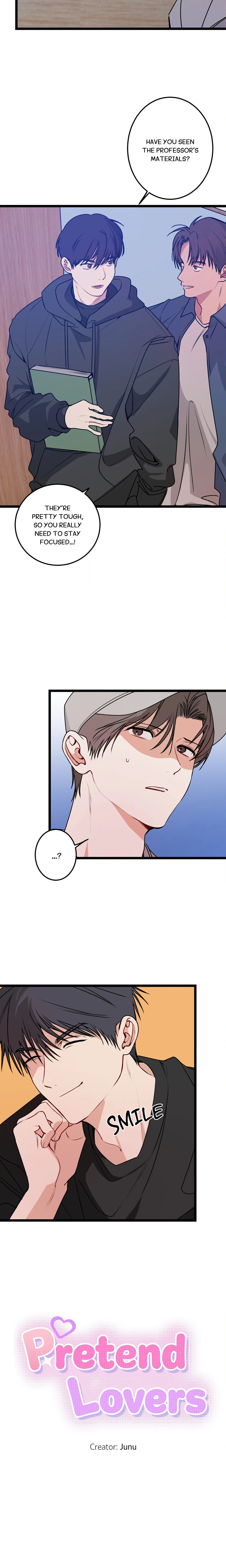 Read Pretend Lovers chapter 4 image 4 on Lezhin