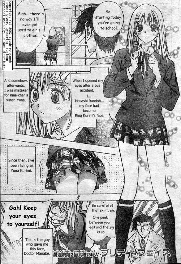 Read Pretty Face chapter 2 image 0 on Lezhin