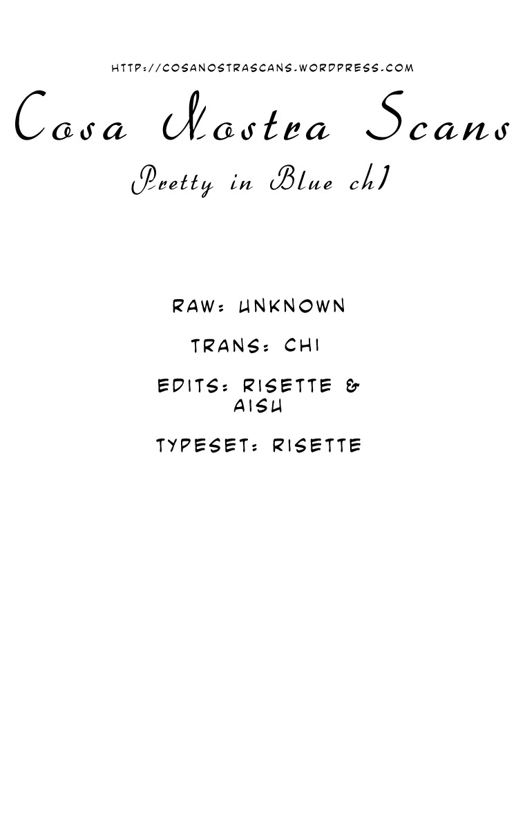 Read Pretty in Blue chapter 1 image 3 on Lezhin