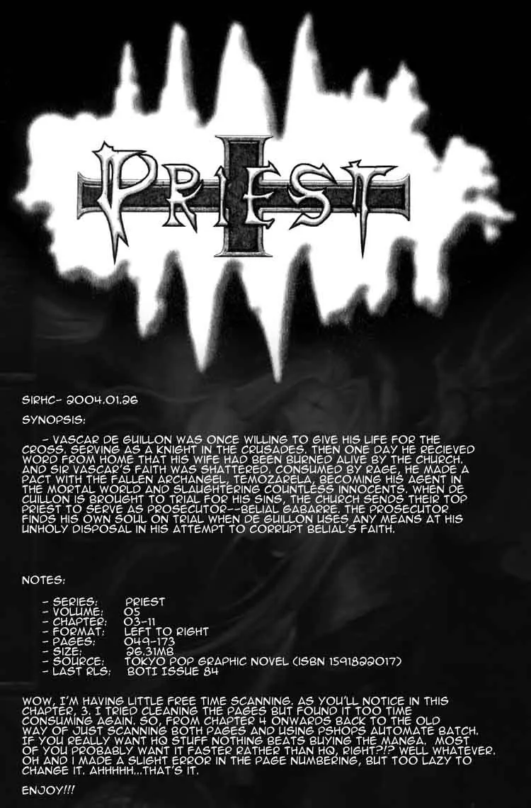 Read Priest chapter 15.2 image 0 on Lezhin