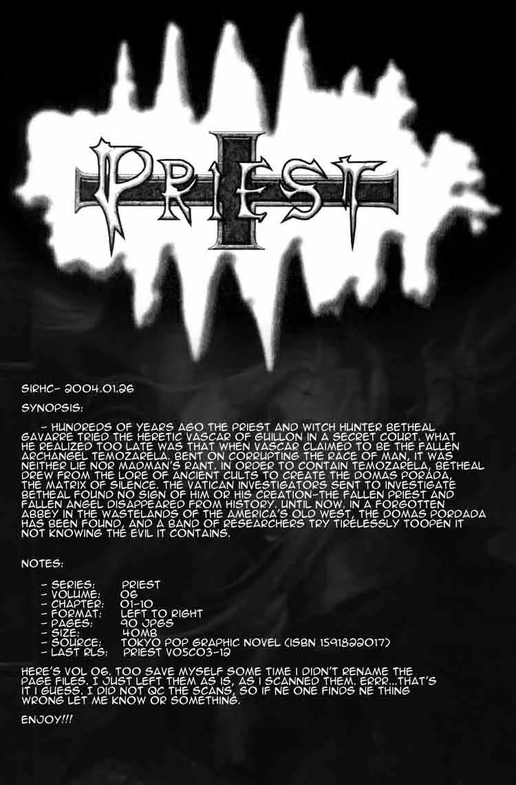 Read Priest chapter 16.2 image 0 on Lezhin