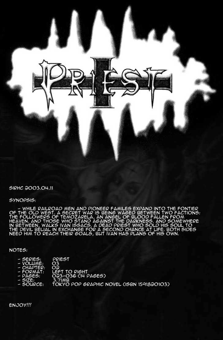Read Priest chapter 2.3 image 0 on Lezhin
