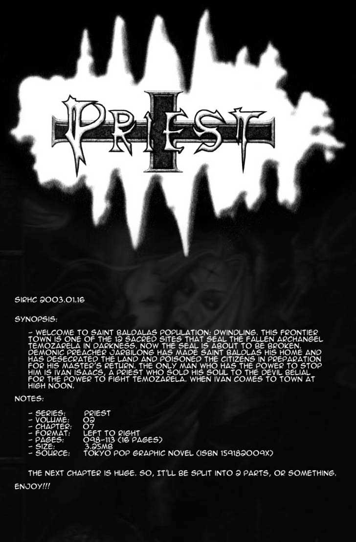 Read Priest chapter 7.1 image 0 on Lezhin