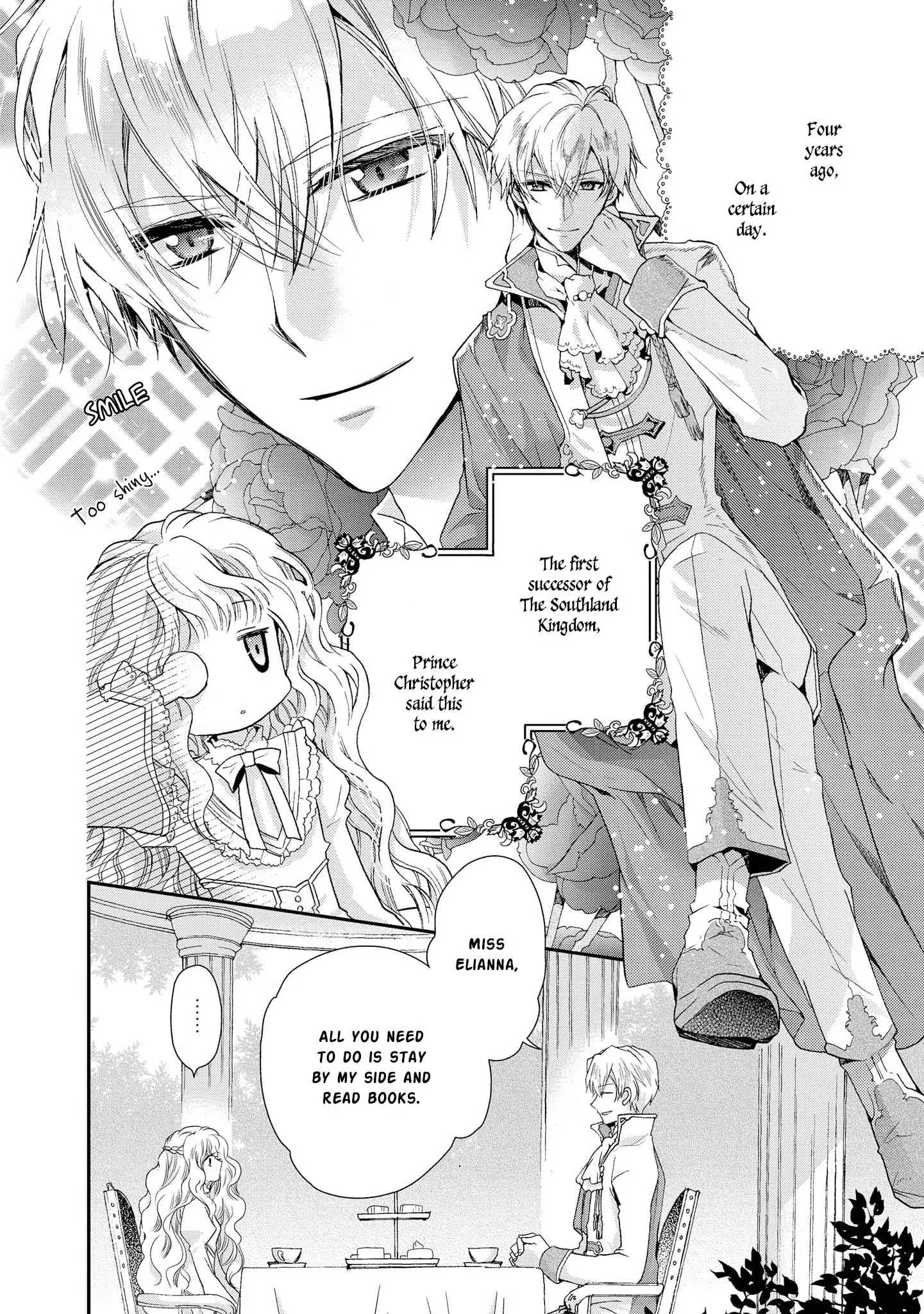 Read Princess Bibliophile chapter 1 image 6 on Lezhin