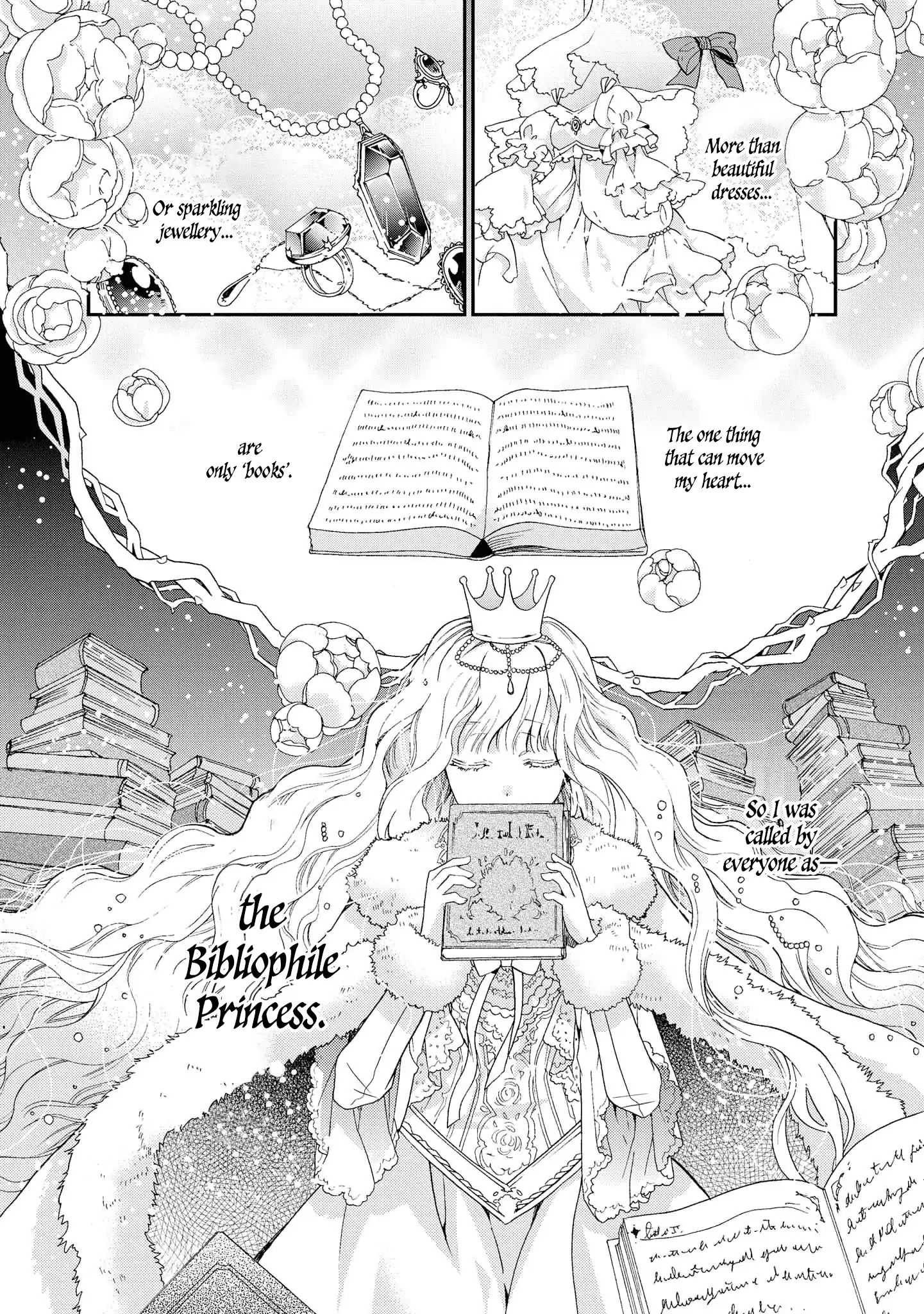 Read Princess Bibliophile chapter 2 image 2 on Lezhin