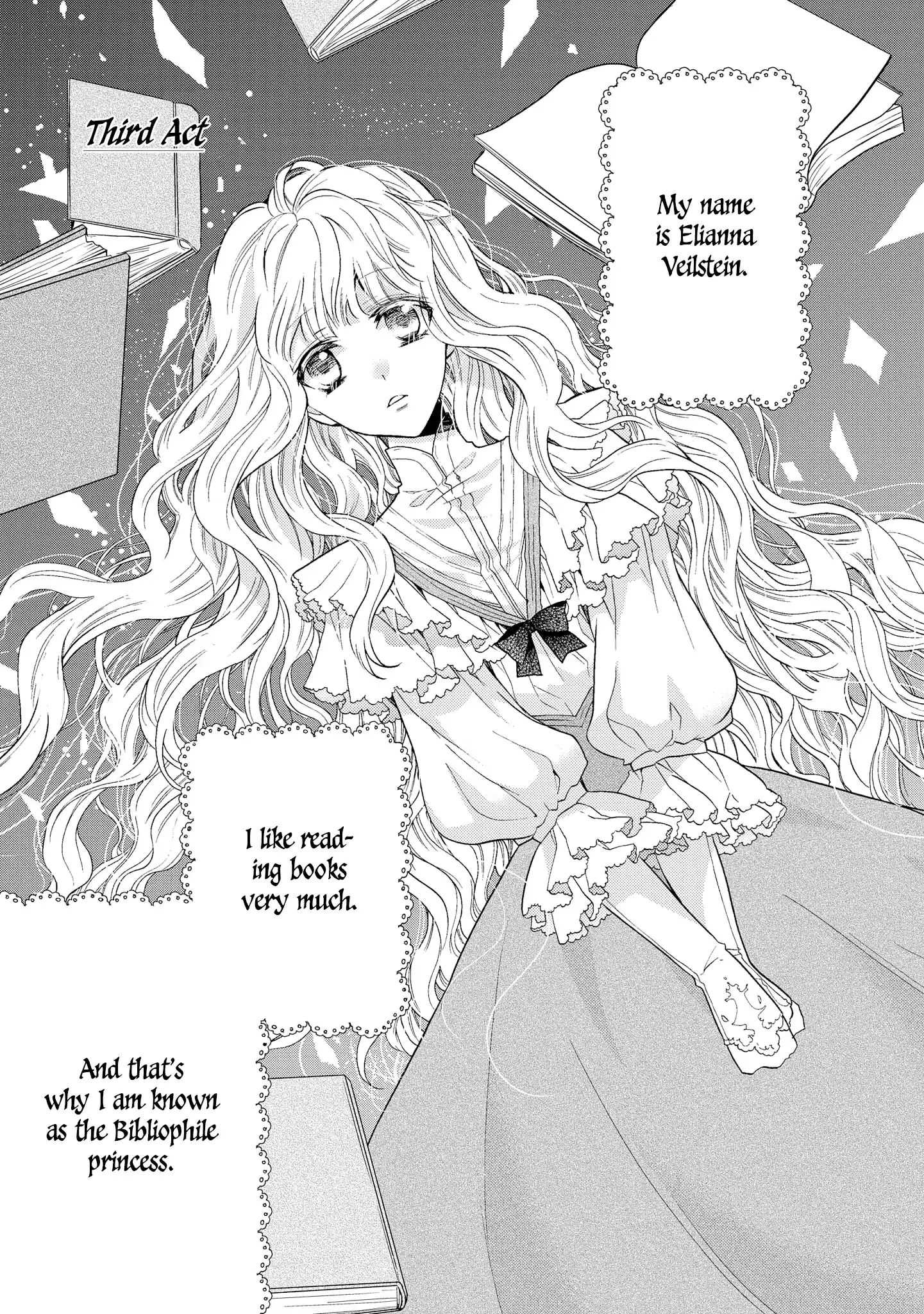 Read Princess Bibliophile chapter 3 image 1 on Lezhin