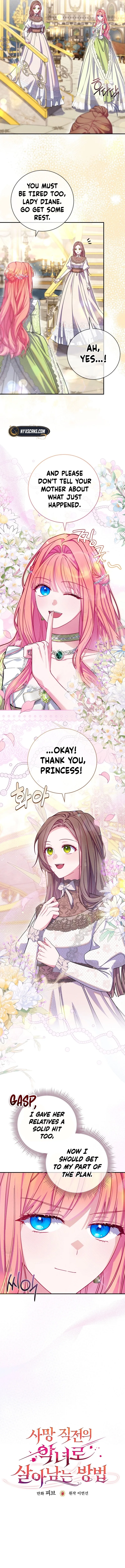 Read Princess Eveness Saves Herself chapter 11 image 11 on Lezhin