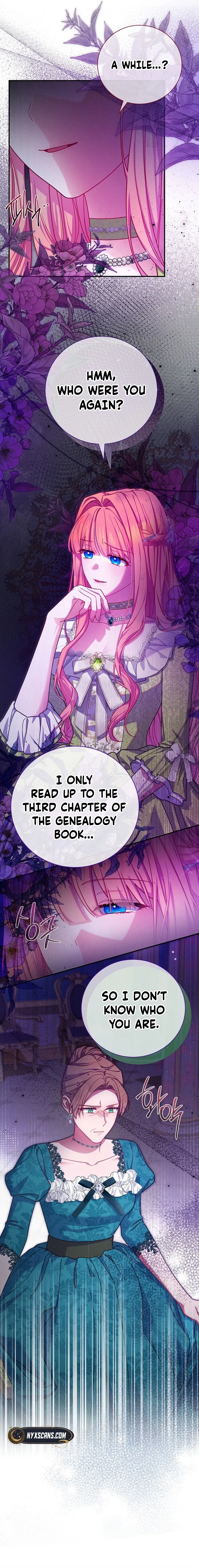 Read Princess Eveness Saves Herself chapter 11 image 8 on Lezhin