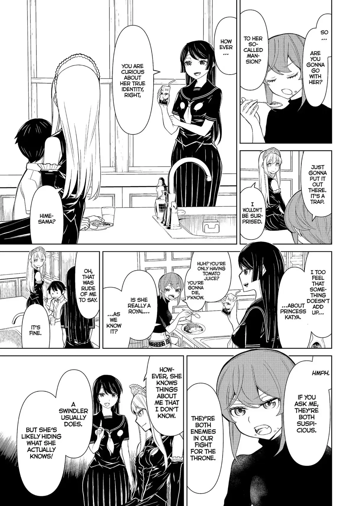Read Princess Resurrection Nightmare chapter 7 image 6 on Lezhin