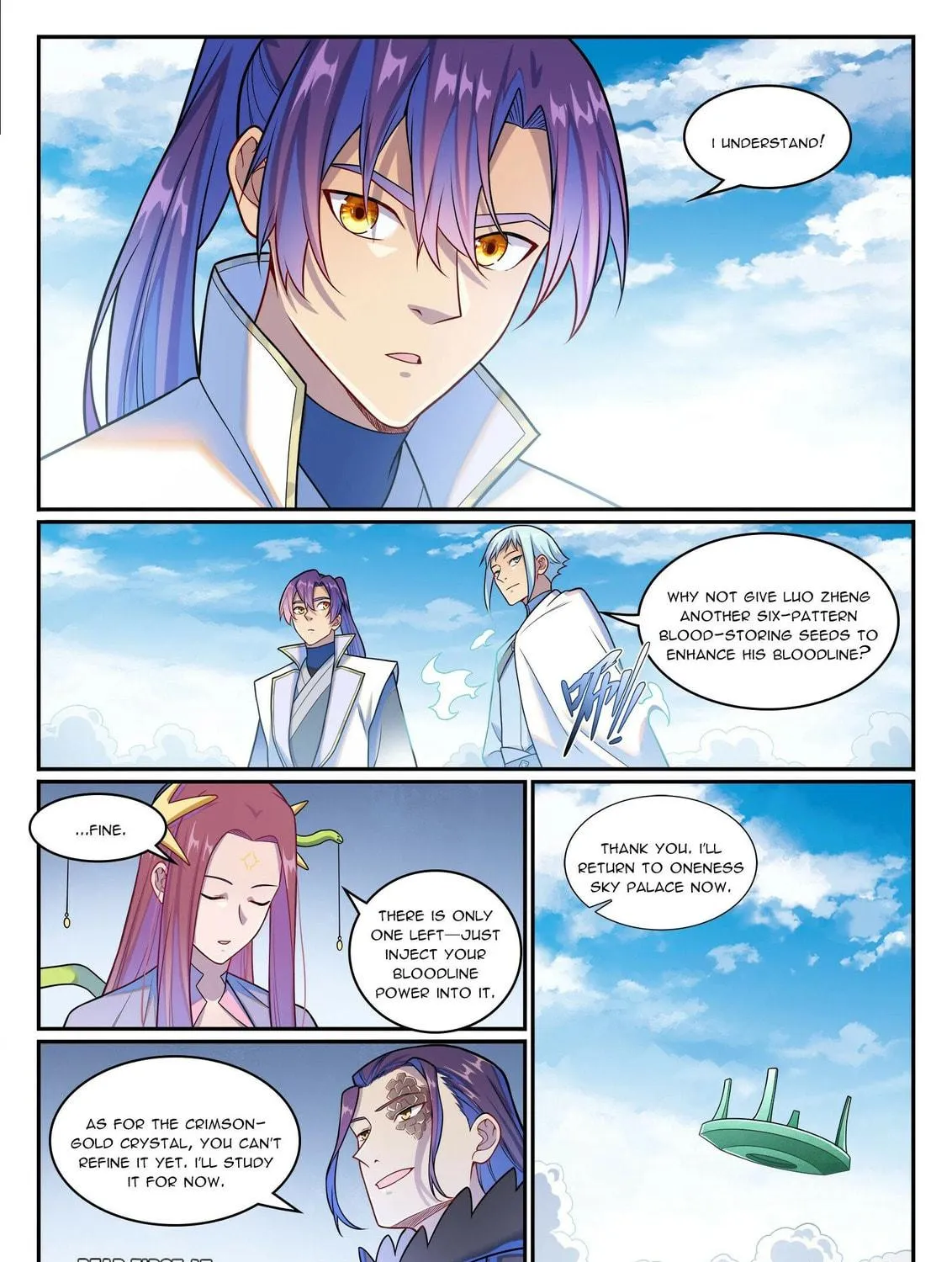 Principles of Heavens: Zen’s Cultivation of Immortality Chapter 1271 page 12 - 
