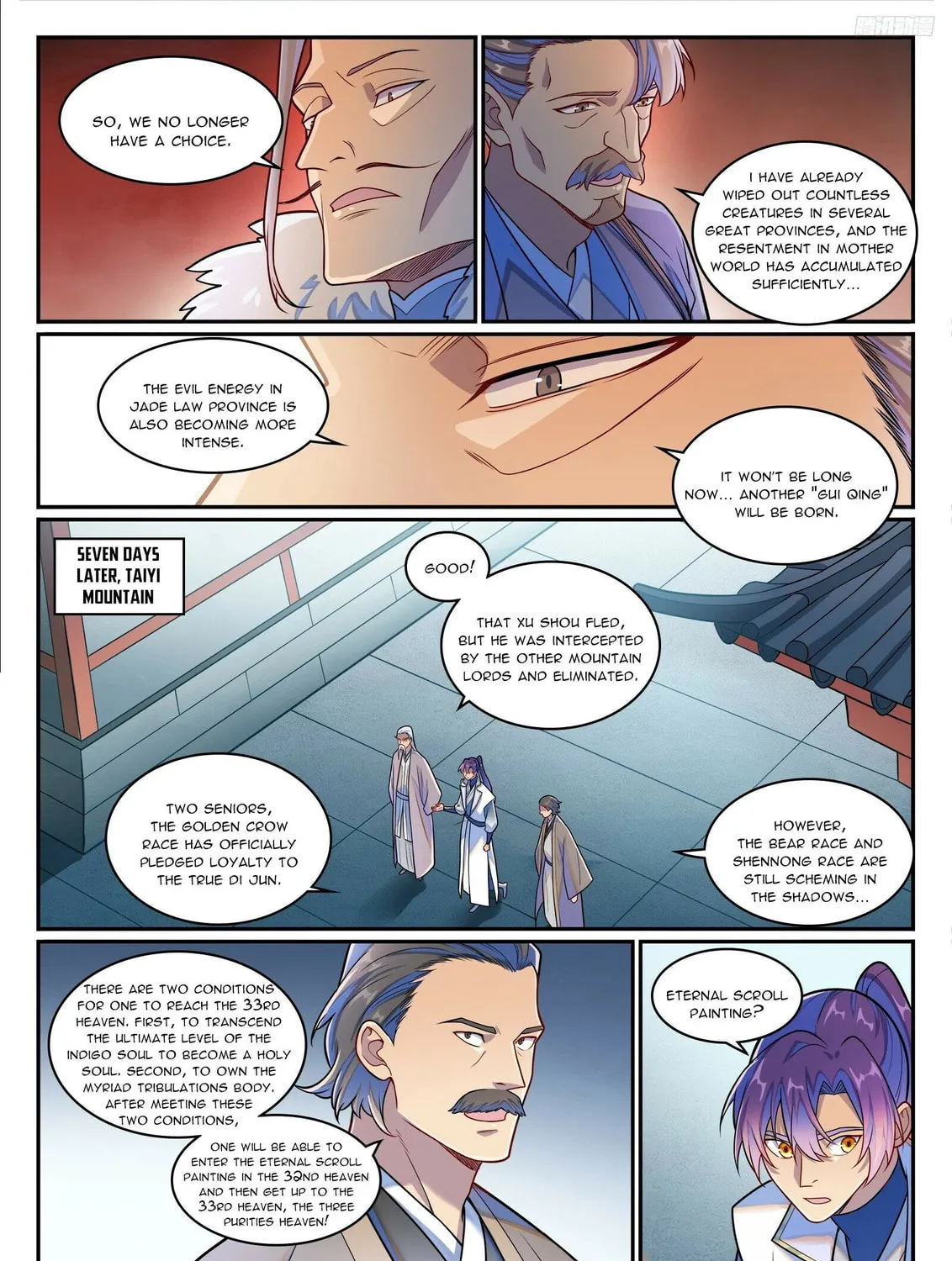 Principles of Heavens: Zen’s Cultivation of Immortality Chapter 1275 page 8 - 