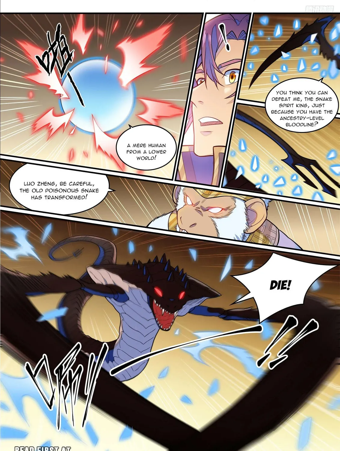 Principles of Heavens: Zen’s Cultivation of Immortality Chapter 1296 page 8 - 