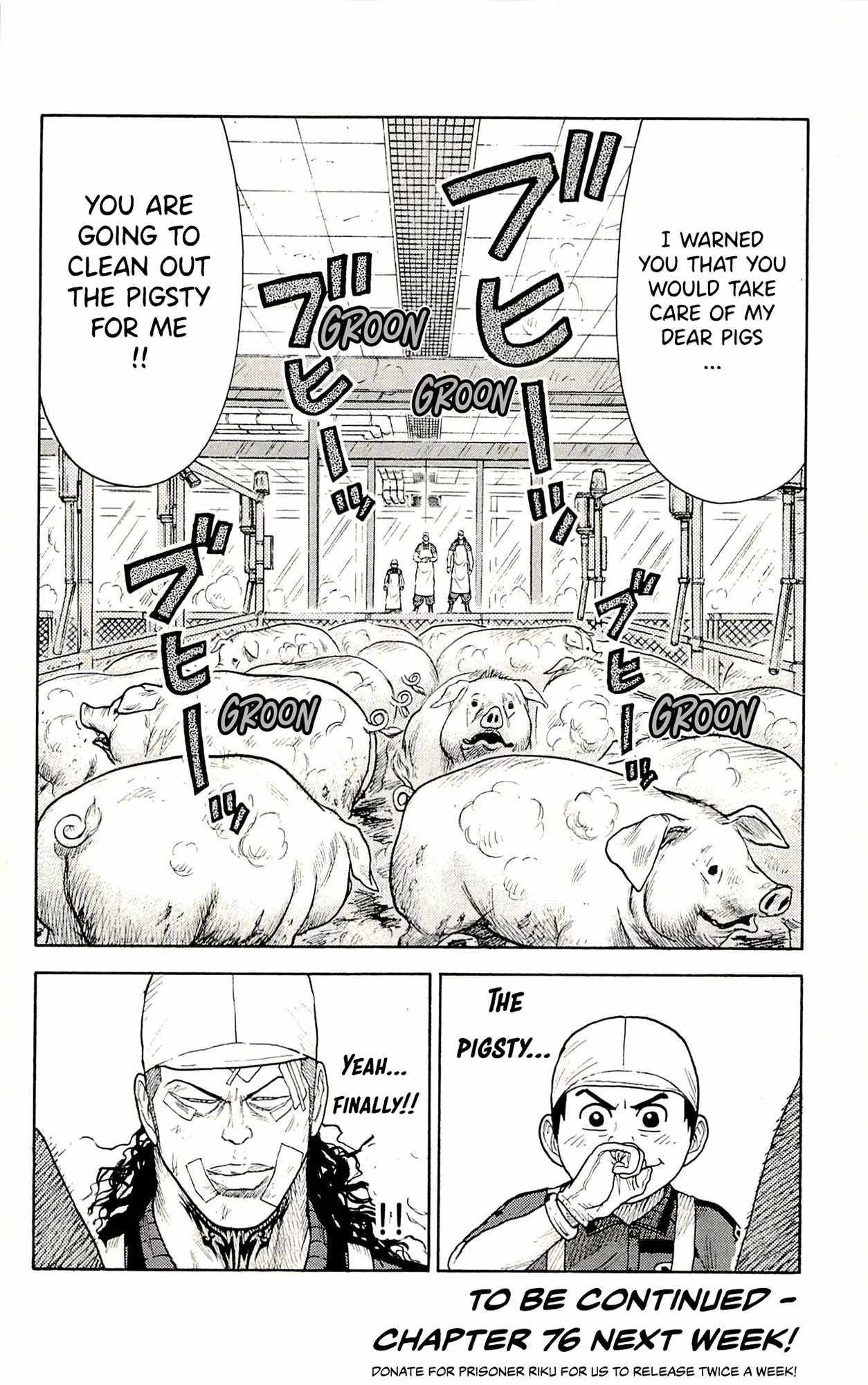 Read Prisoner Riku chapter 75 image 20 on Lezhin
