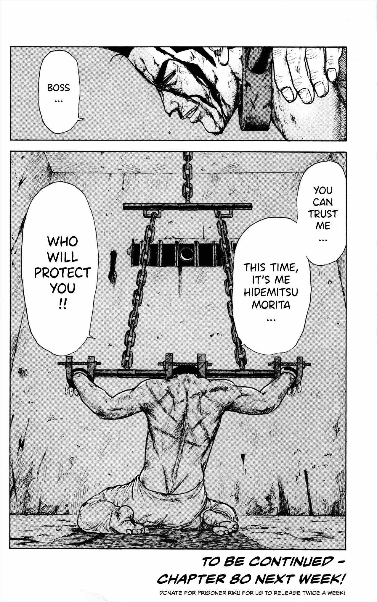 Read Prisoner Riku chapter 79 image 21 on Lezhin