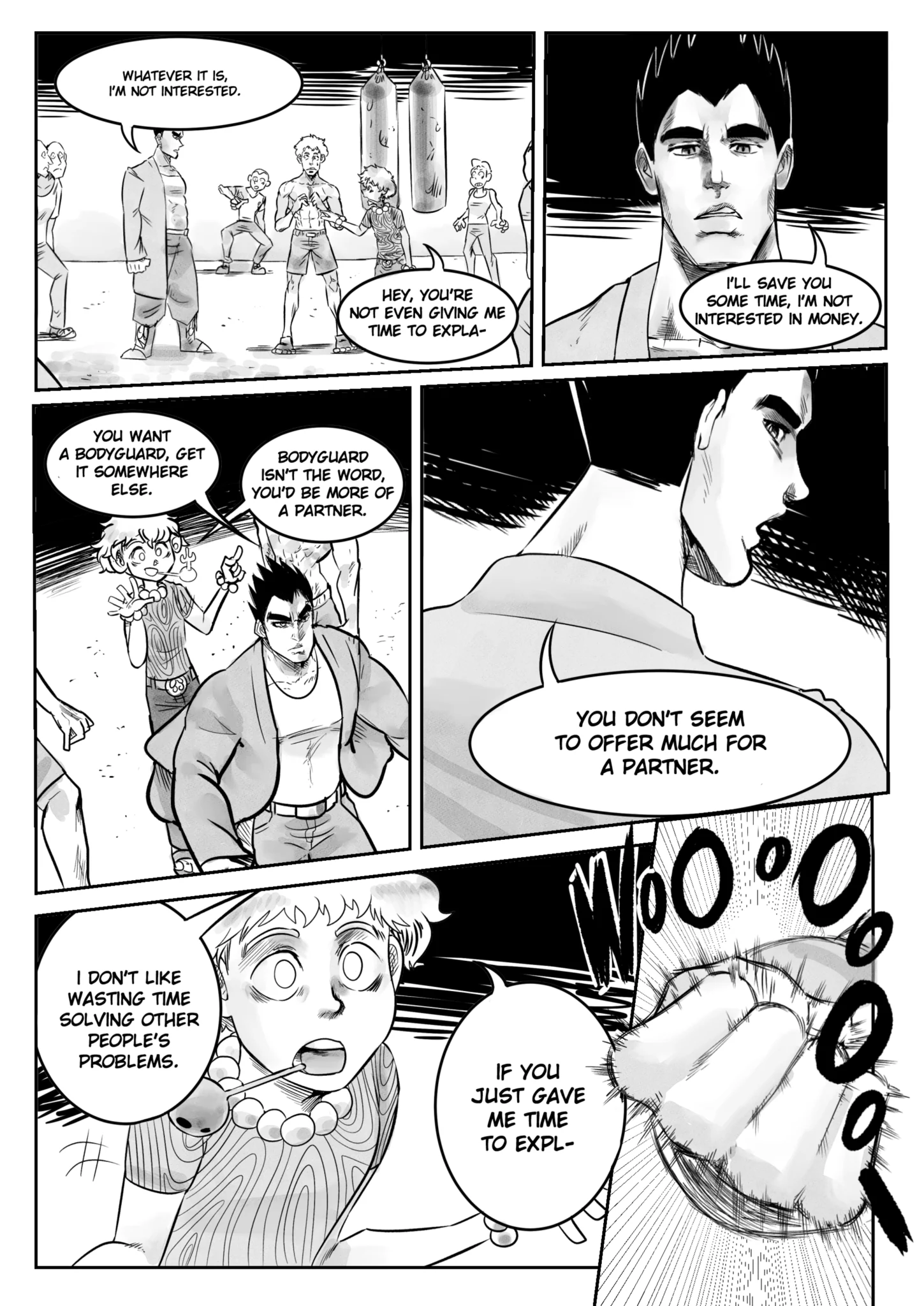 Read Private Dog Show chapter 3.1 image 6 on Lezhin