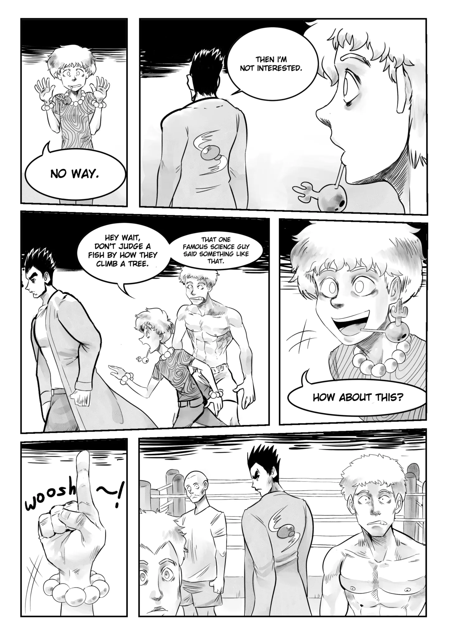 Read Private Dog Show chapter 3.1 image 8 on Lezhin