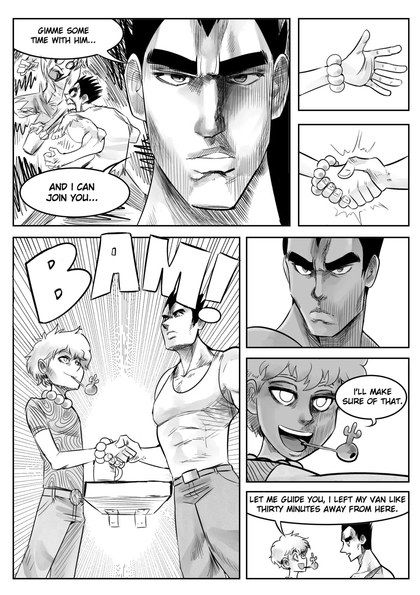 Read Private Dog Show chapter 3.2 image 8 on Lezhin