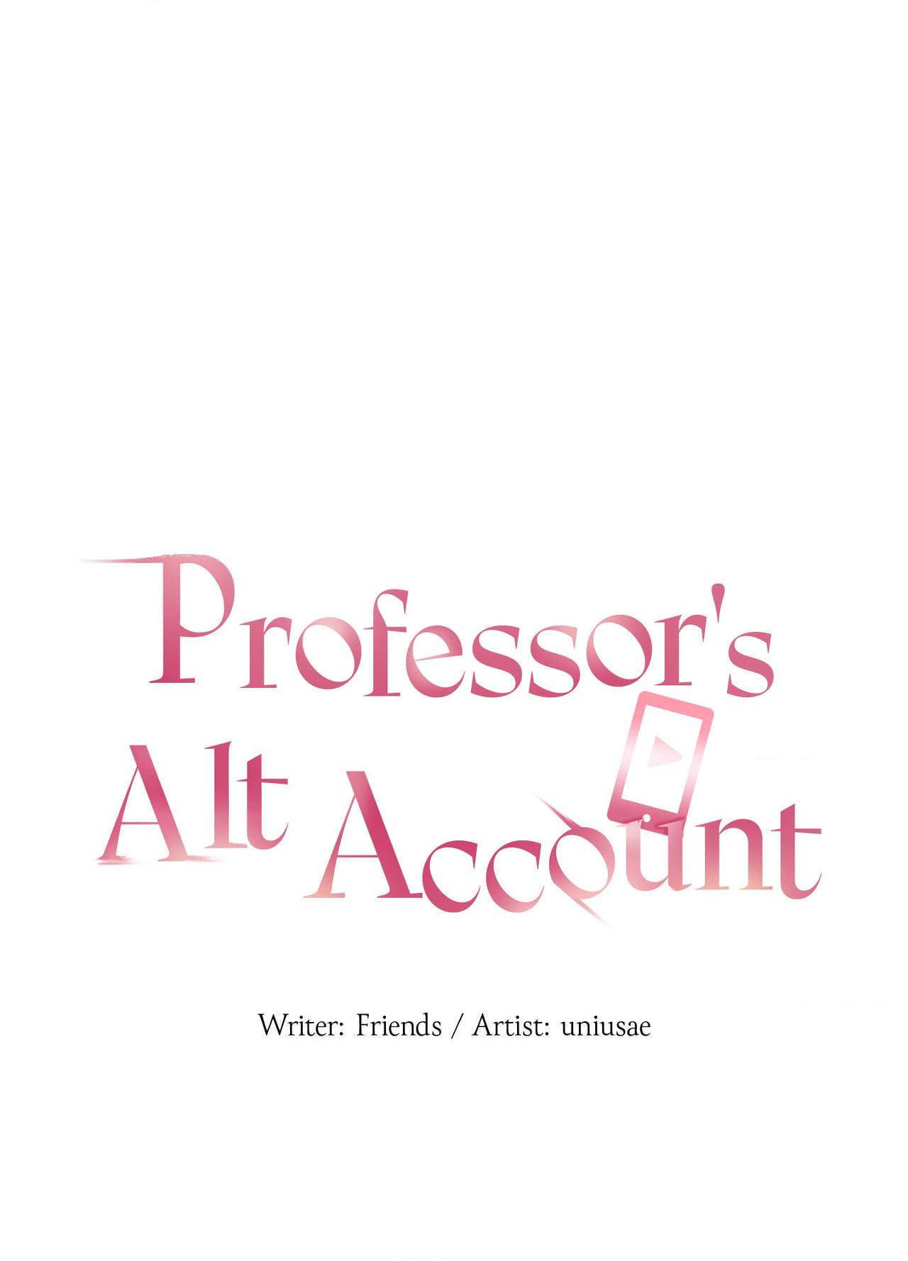 Professor's Alt Account Chapter 10 page 14 - 