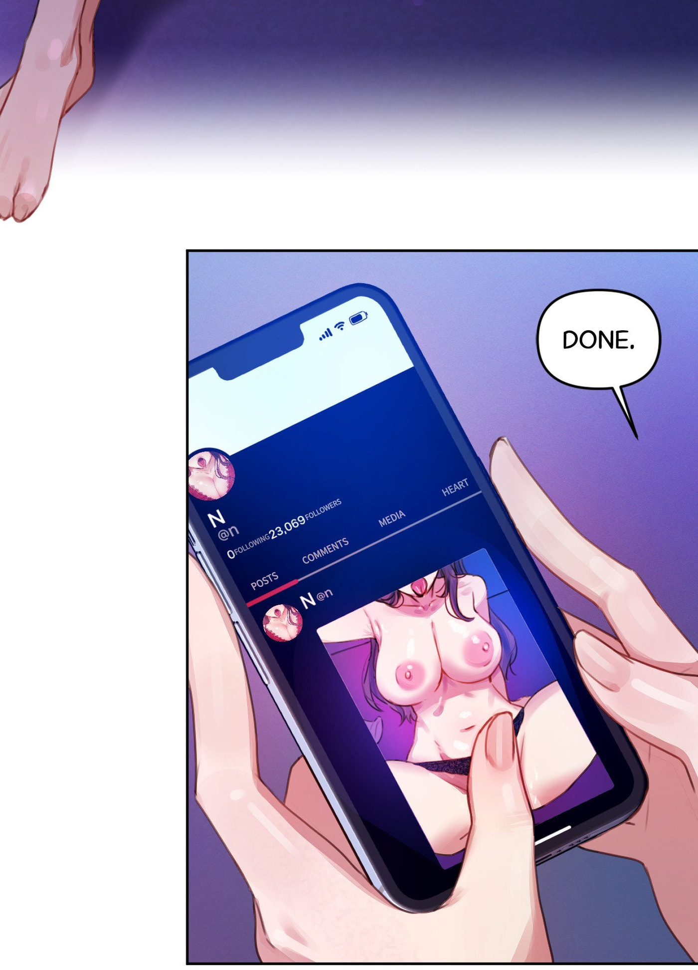 Professor's Alt Account Chapter 2 page 68 - 