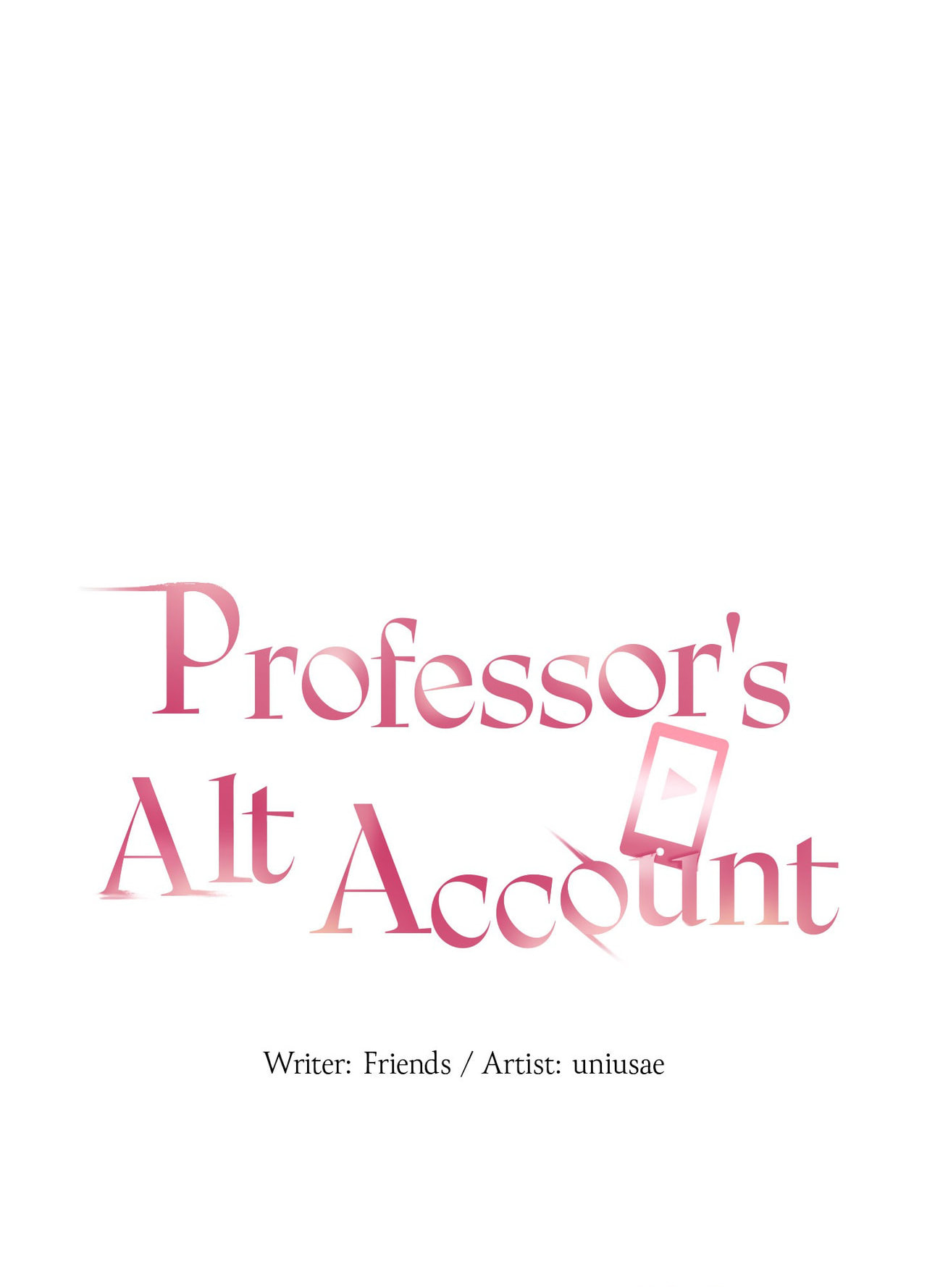 Professor's Alt Account Chapter 23 page 23 - 