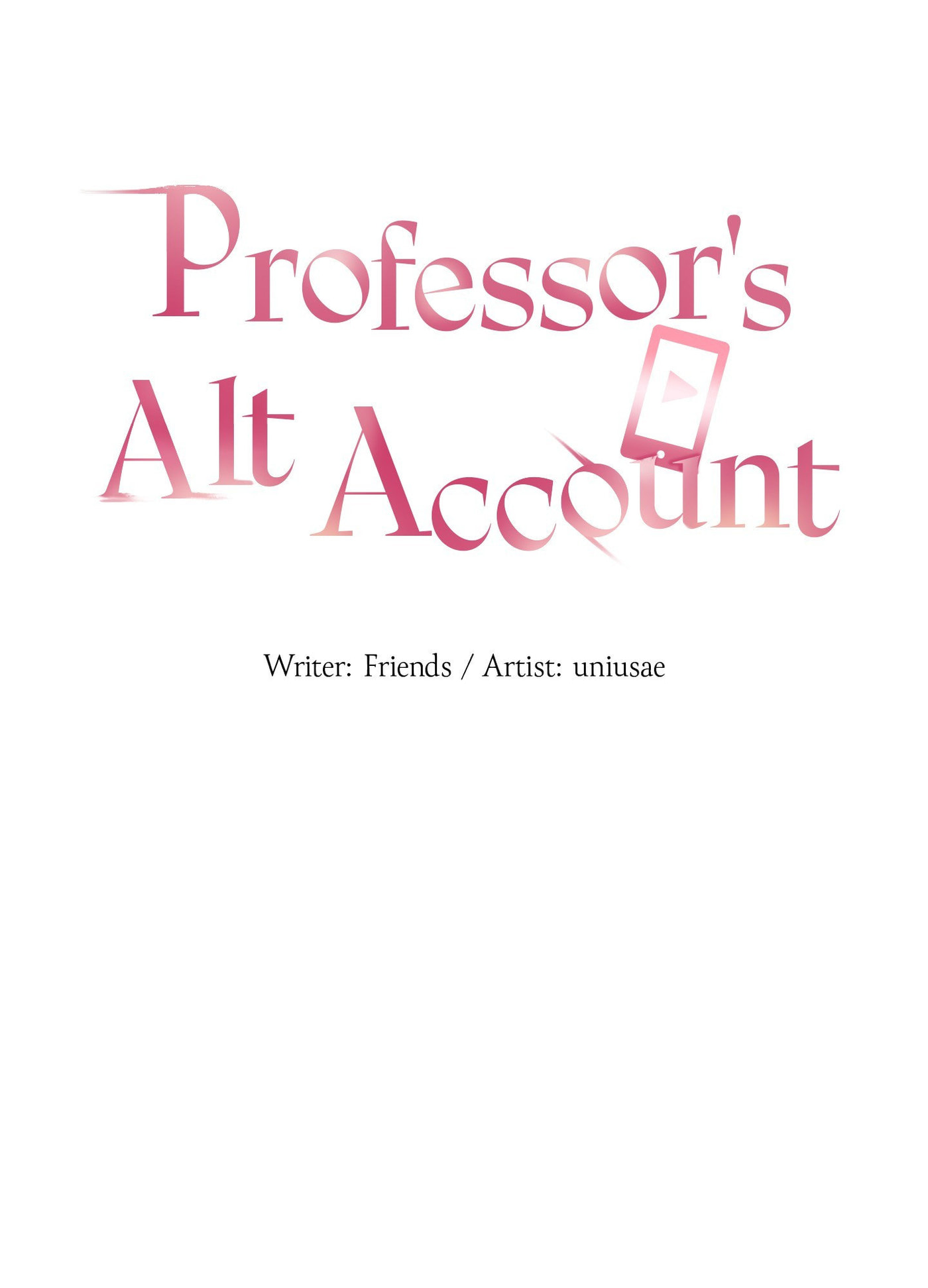 Professor's Alt Account Chapter 5 page 46 - 