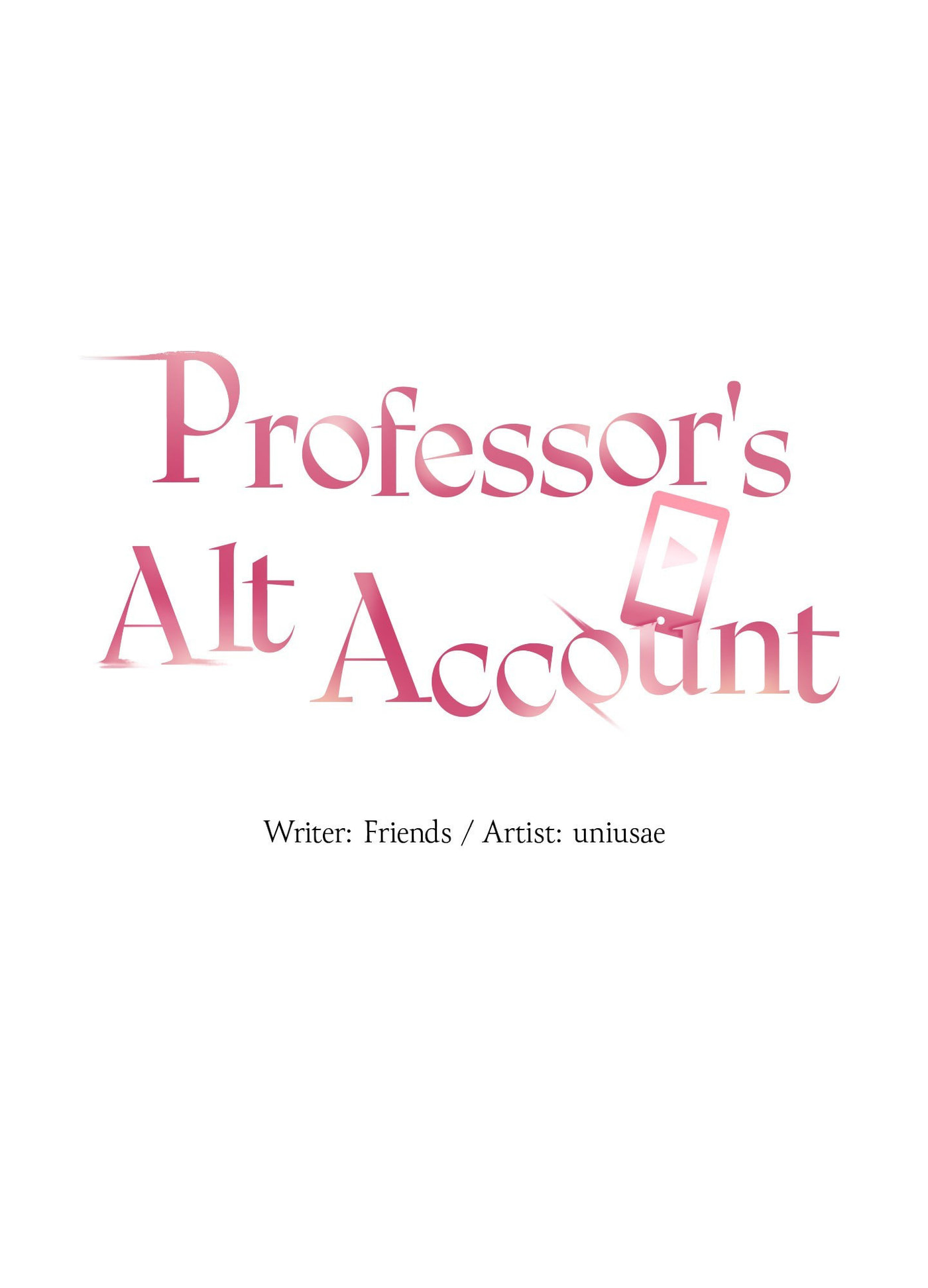 Professor's Alt Account Chapter 7 page 6 - 