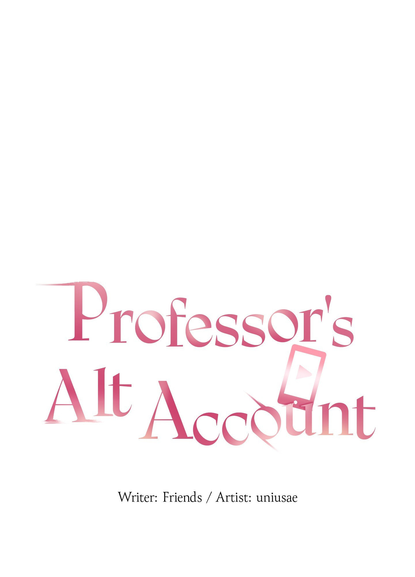 Professor's Alt Account Chapter 9 page 10 - 