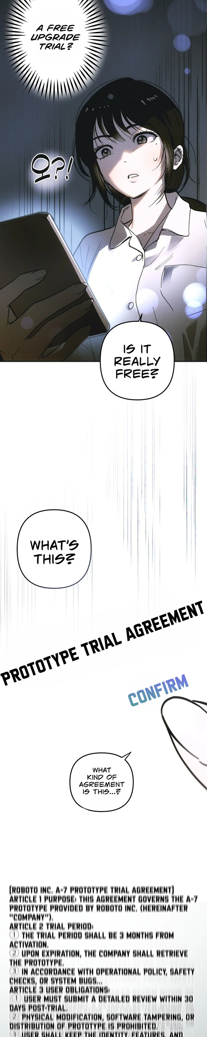 Read Prototype Usage Conditions chapter 1 image 13 on Lezhin