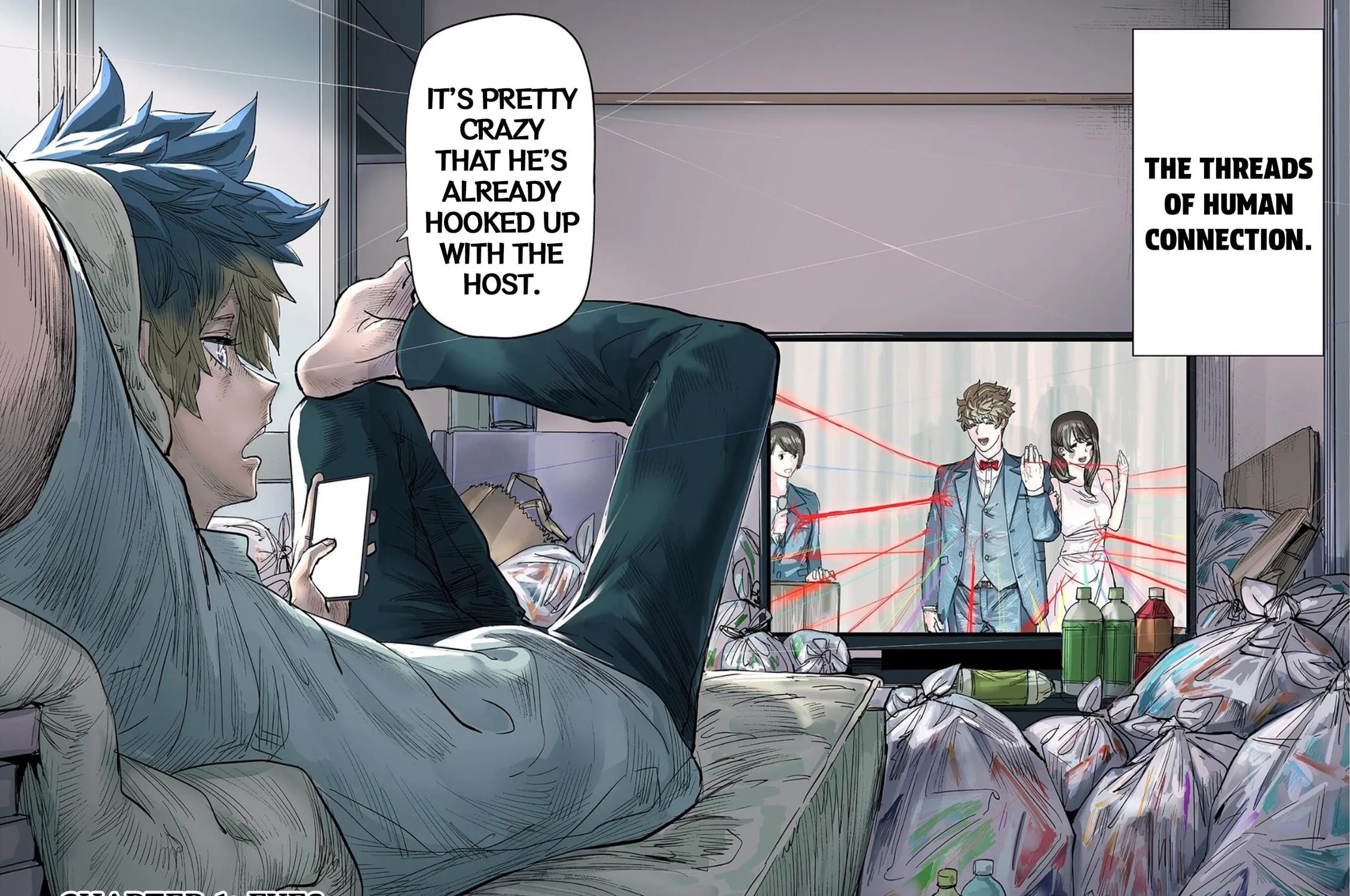 Read Psycho Eyes chapter 1 image 6 on Lezhin