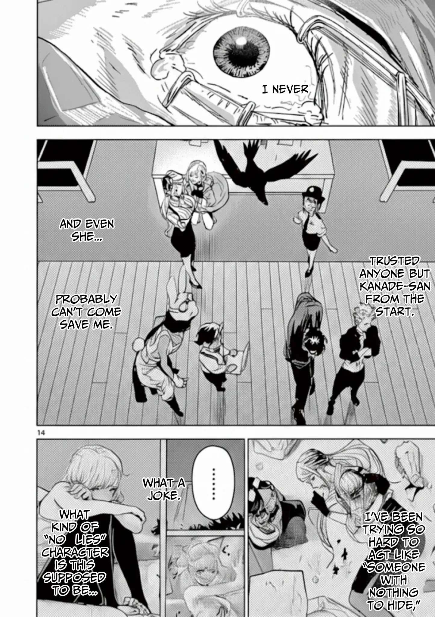 Read Psycho Eyes chapter 16 image 15 on Lezhin