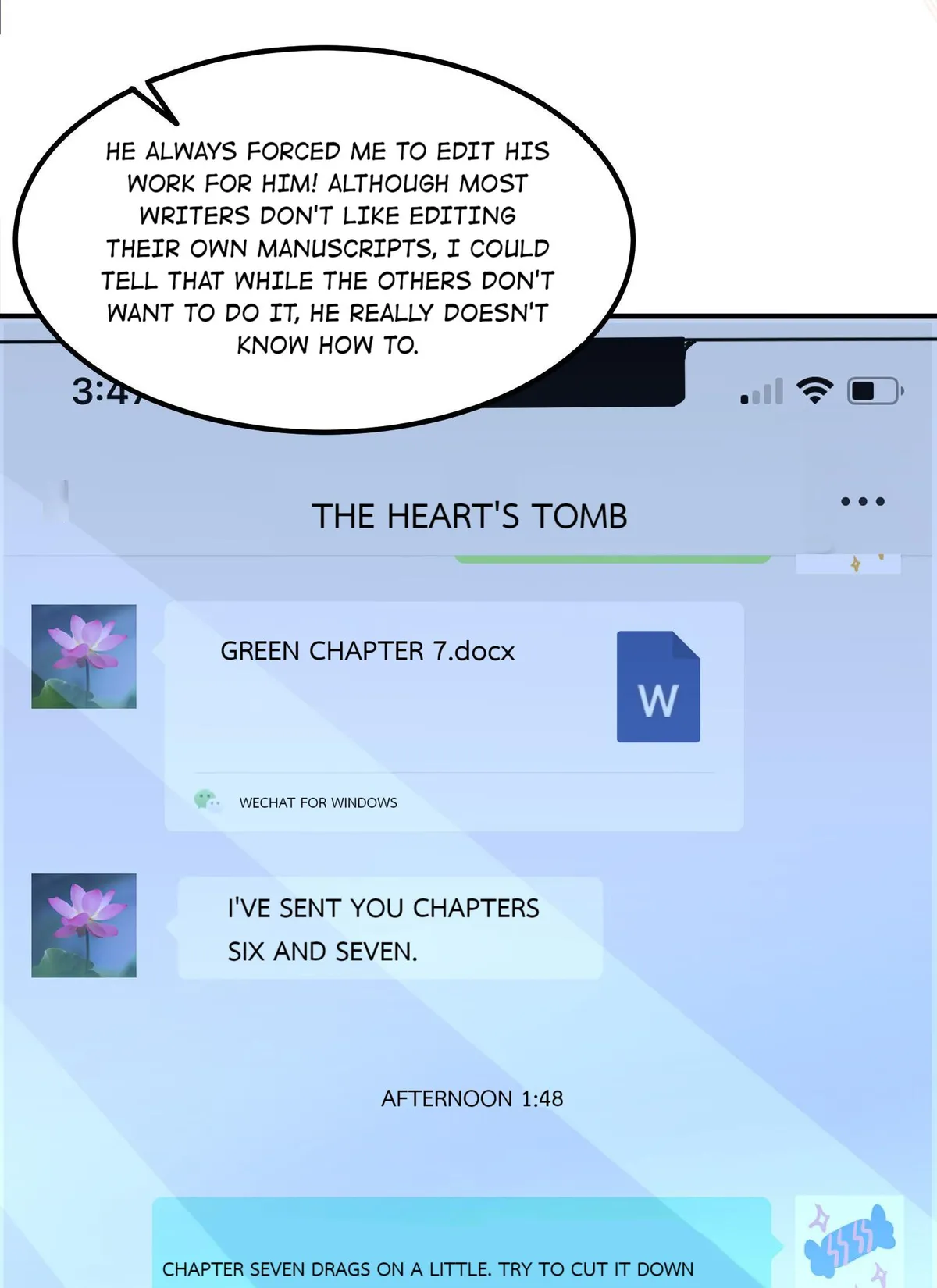 Read Psychomachia chapter 42 image 7 on Lezhin