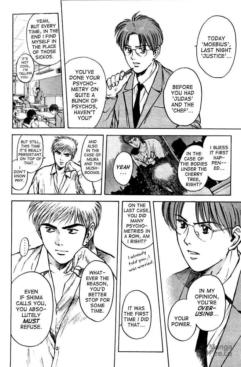 Read Psychometrer EIJI chapter 121 image 8 on Lezhin