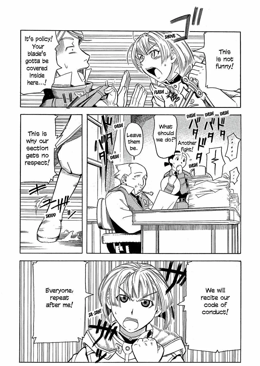 Read Pumpkin Scissors chapter 1 image 16 on Lezhin