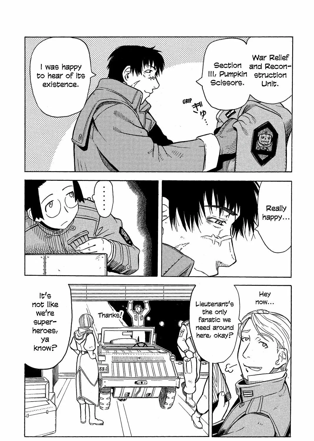 Read Pumpkin Scissors chapter 1 image 32 on Lezhin