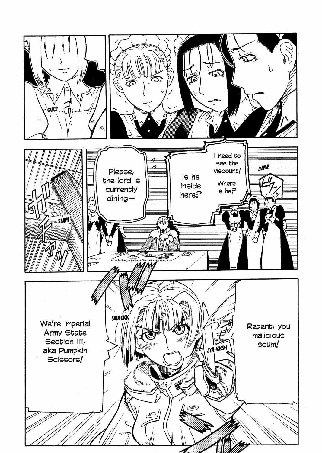 Read Pumpkin Scissors chapter 1 image 52 on Lezhin