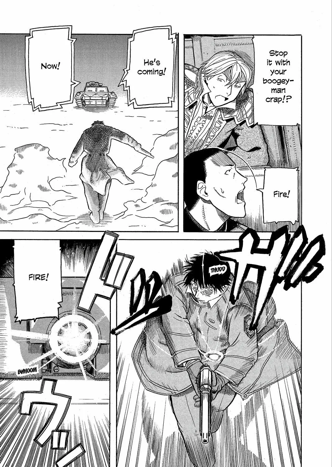 Read Pumpkin Scissors chapter 1 image 92 on Lezhin