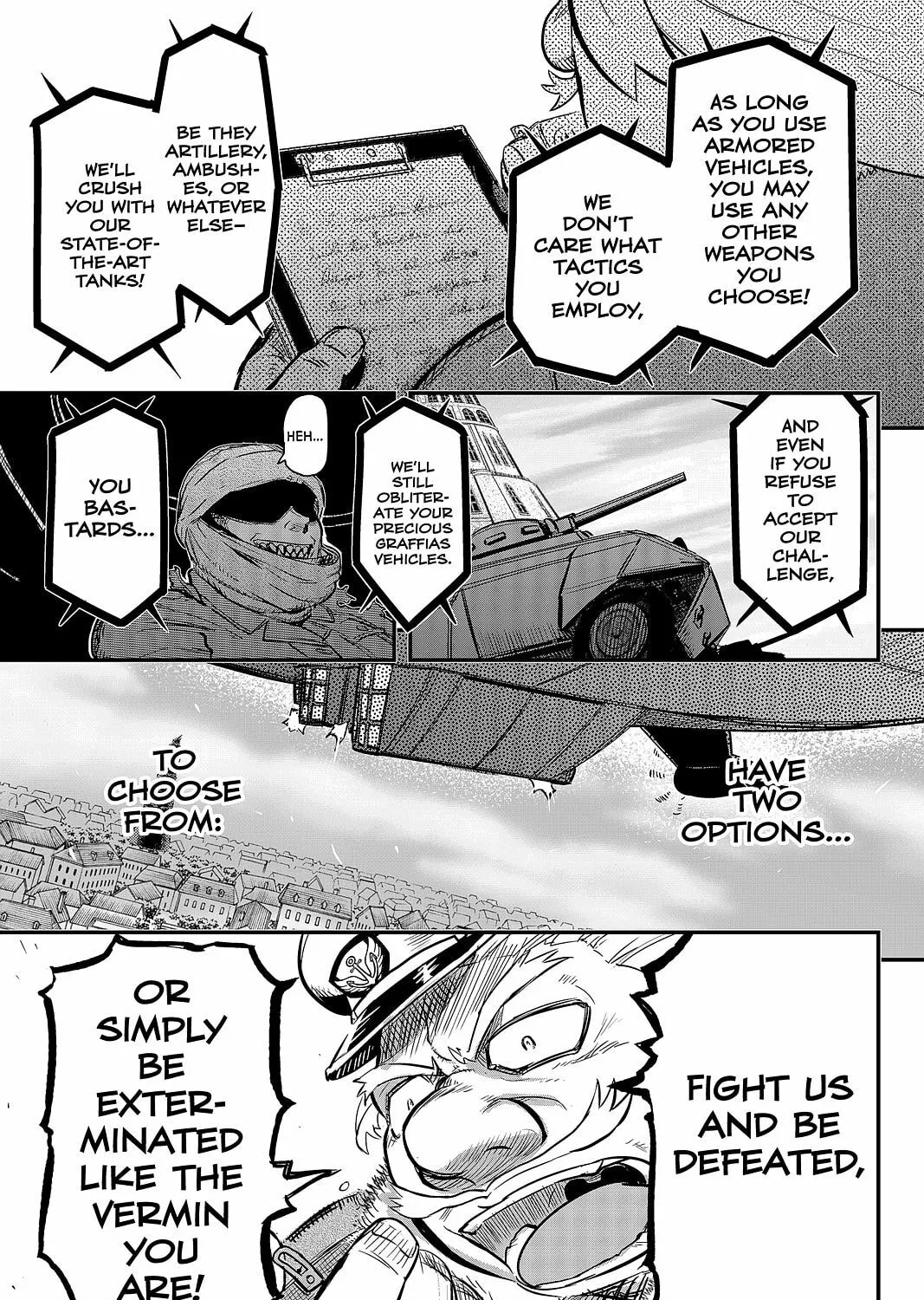 Read Pumpkin Scissors chapter 101 image 12 on Lezhin