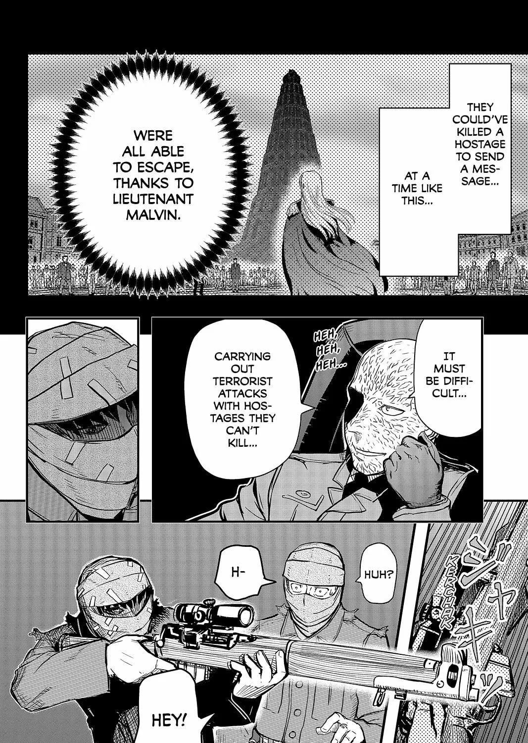 Read Pumpkin Scissors chapter 101 image 18 on Lezhin