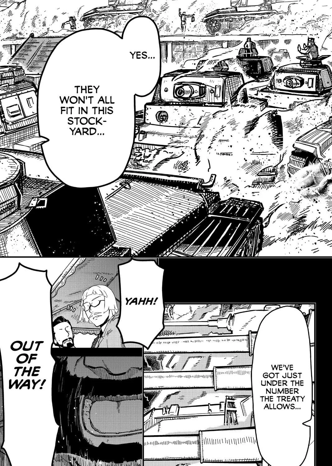 Read Pumpkin Scissors chapter 114 image 4 on Lezhin