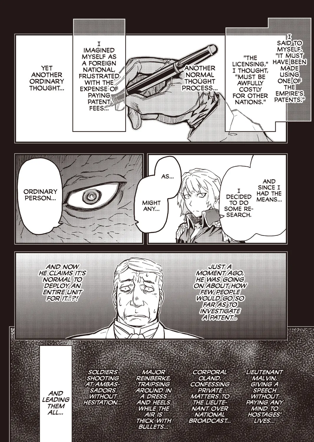 Read Pumpkin Scissors chapter 121 image 54 on Lezhin
